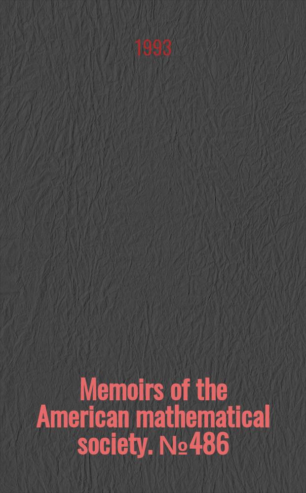 Memoirs of the American mathematical society. №486 : Enright-Shelton theory ...