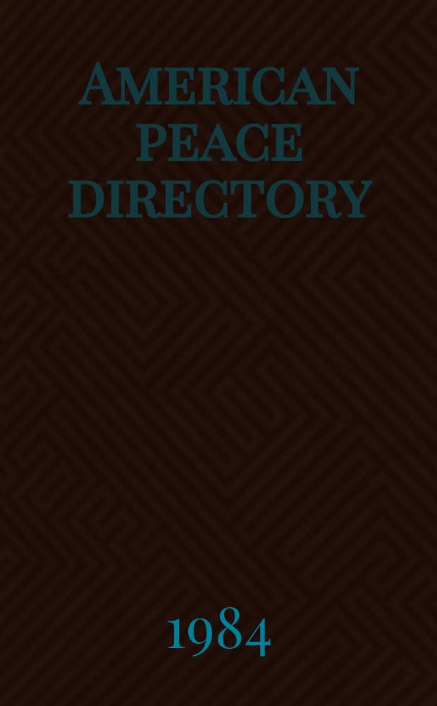 American peace directory