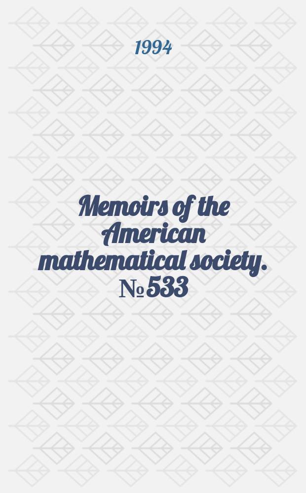 Memoirs of the American mathematical society. №533 : Anticipative Girsanov transformations and Skorohod ...
