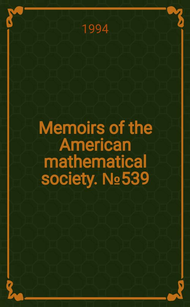 Memoirs of the American mathematical society. №539 : Subgroup lattices and symmetric ...