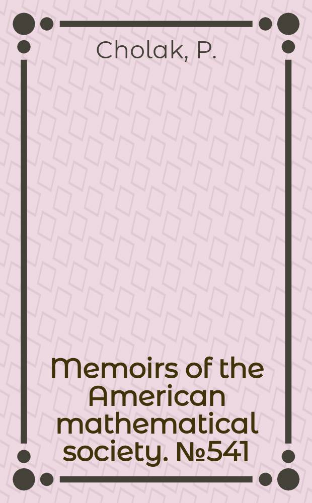 Memoirs of the American mathematical society. №541 : Automorphisms of the lattice of recursively ...