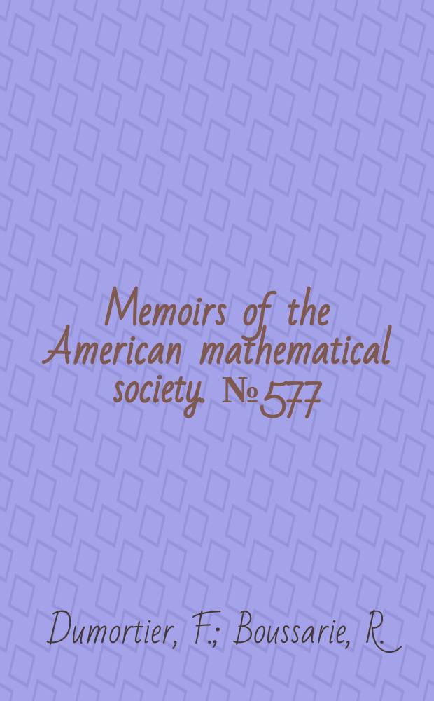 Memoirs of the American mathematical society. №577 : Canard cycles and center manifolds