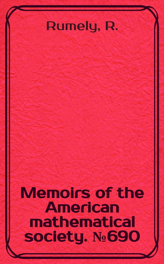 Memoirs of the American mathematical society. №690 : Existence of the sectional capacity