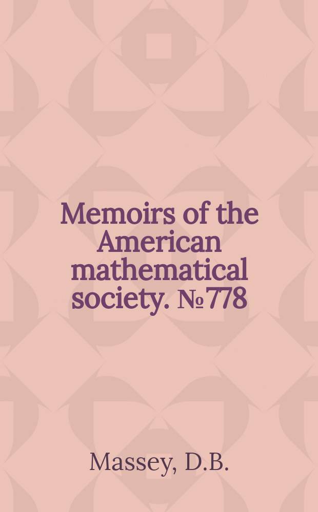 Memoirs of the American mathematical society. №778 : Numerical control over complex ...