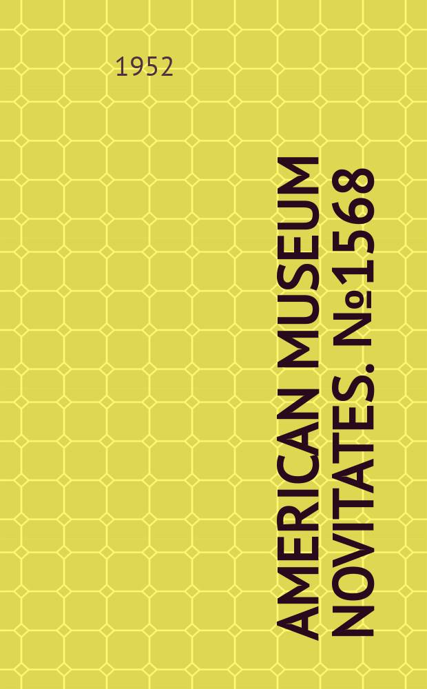 American museum novitates. №1568 : Fossil mammals from the beginning of the Cenozoic in Brazil. Notoungulata