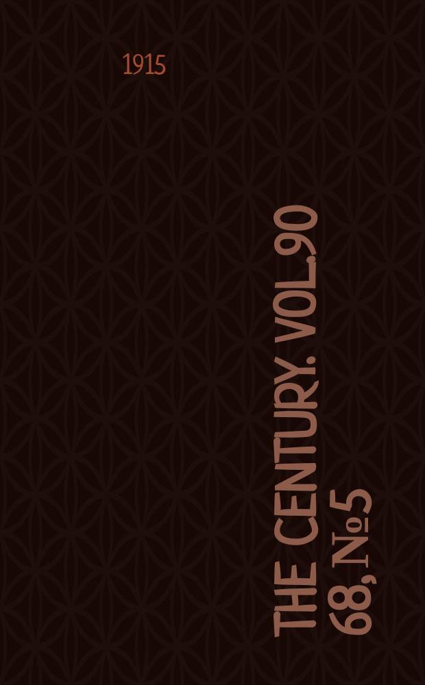 The Century. Vol.90[68], №5