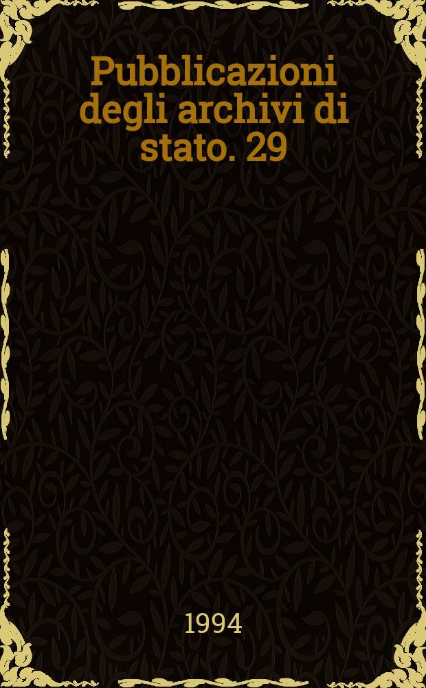 Pubblicazioni degli archivi di stato. 29 : Roma capitale (1947-1527)