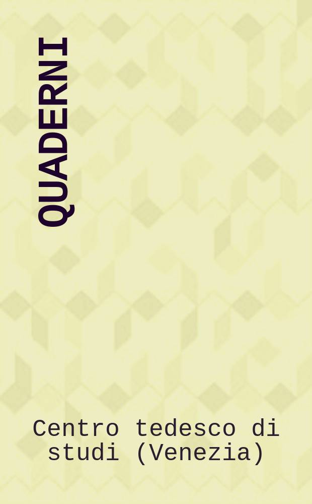Quaderni