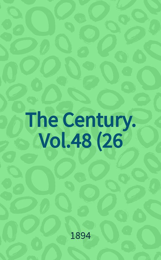 The Century. Vol.48(26), №4