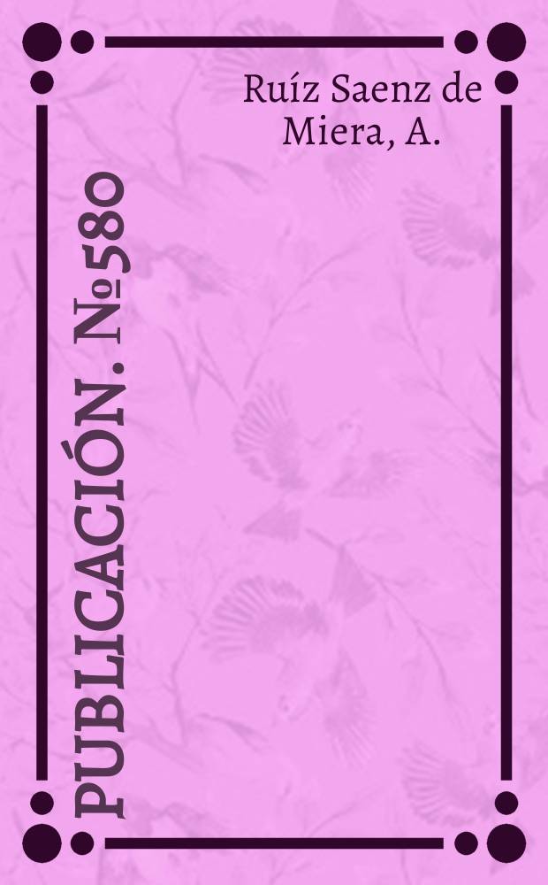 [Publicación]. №580 : Separación de los isótopos estables ...