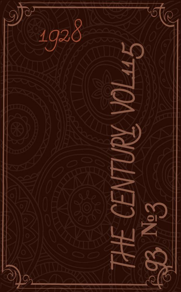 The Century. Vol.115[93], №3(Jan.)