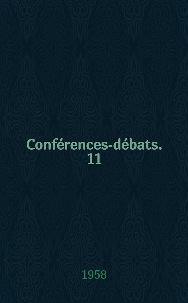 Conférences-débats. 11 : Le Romantisme révolutionnaire