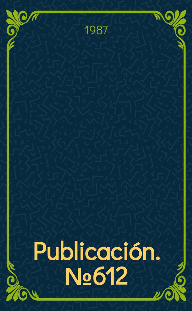 [Publicación]. №612 : Medida de muy baja ...