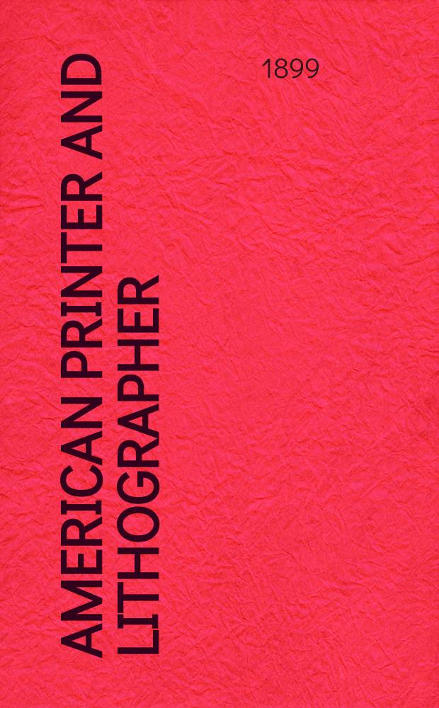 American printer and lithographer : Formerly Inland printer