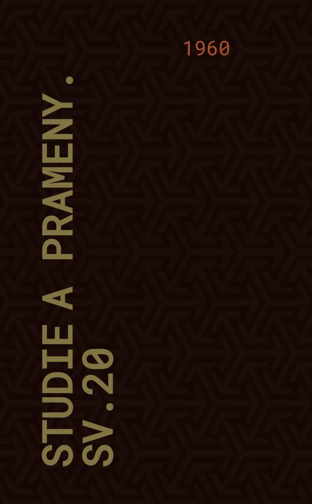 Studie a prameny. Sv.20 : V&yacute;voj uheln&eacute;ho průmyslu v česk&yacute;ch zem&iacute;ch do r. 1880