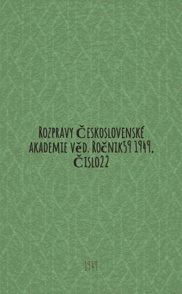 Rozpravy Československé akademie věd. Ročnik59 1949, Čislo22 : Mikrodůkazy rtuti, mědi a kobaltu 2-isatoximen