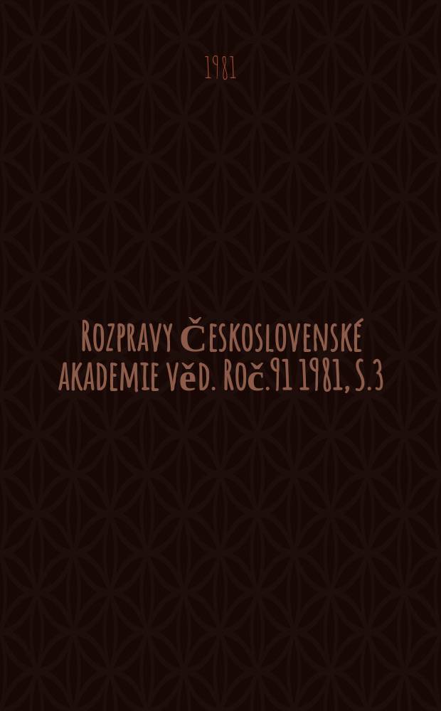 Rozpravy Československé akademie věd. Roč.91 1981, S.3 : Distribute groupoids