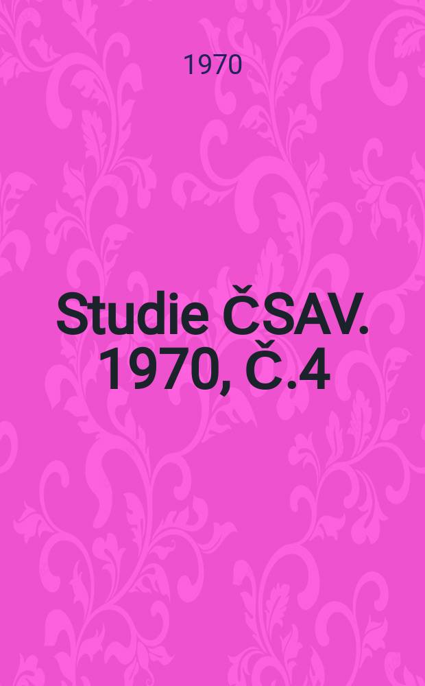 Studie ČSAV. 1970, Č.4 : Teorie pohybu dvouhmotove mechanické soustavy s vnitřními rázy a její, aplikace na dynamický rázový tlumič