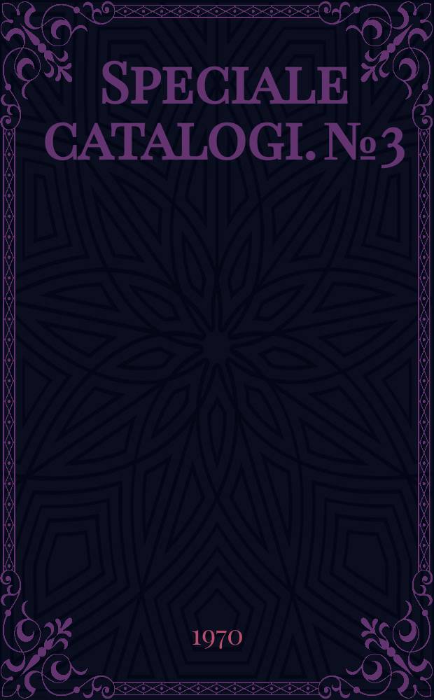 Speciale catalogi. №3 : Slavica en sovietica in de boekerijen der Universiteit van Amsterdam