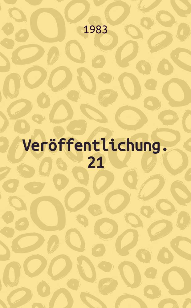 Veröffentlichung. 21 : 800 Jahre Musik in Lübeck