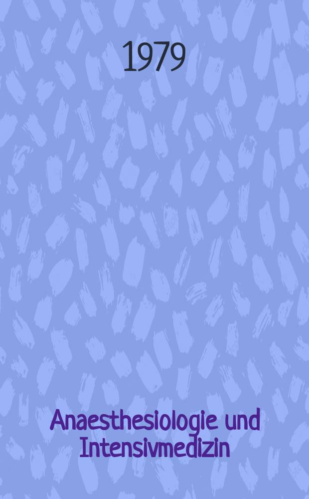 Anaesthesiologie und Intensivmedizin : Coronare Herzkrankheit