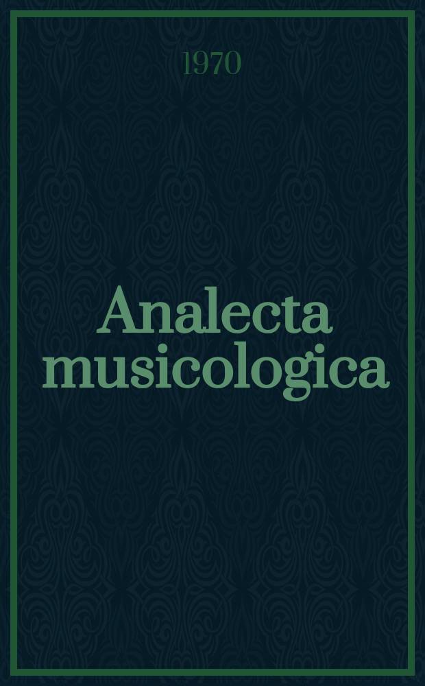 Analecta musicologica : Veröffentlichungen der Musikabteilung des Deutschen historischen Inst. in Rom. Bd.8 : Domenico Mazzocchi. 1592-1665
