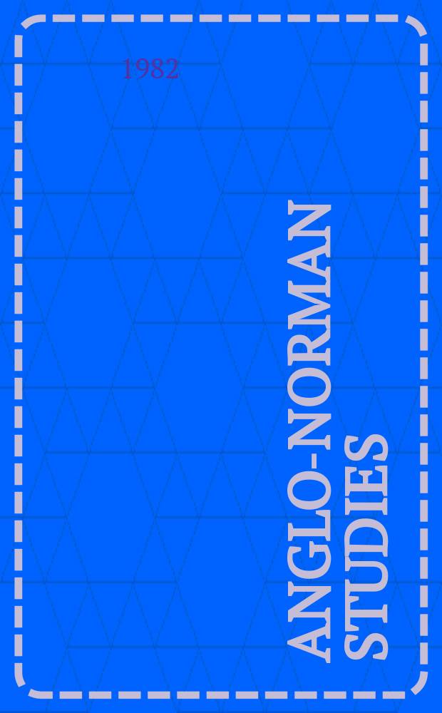 Anglo-Norman studies : Proc. of the Battle conf...
