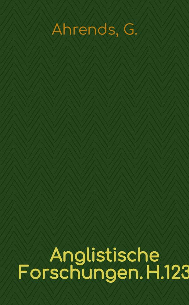 Anglistische Forschungen. H.123 : Traumwelt und Wirklichkeit im Spätwerk Eugene O'Neill