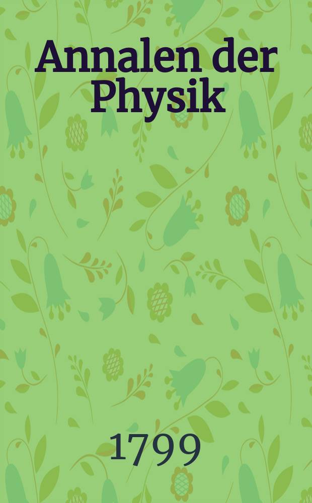 Annalen der Physik