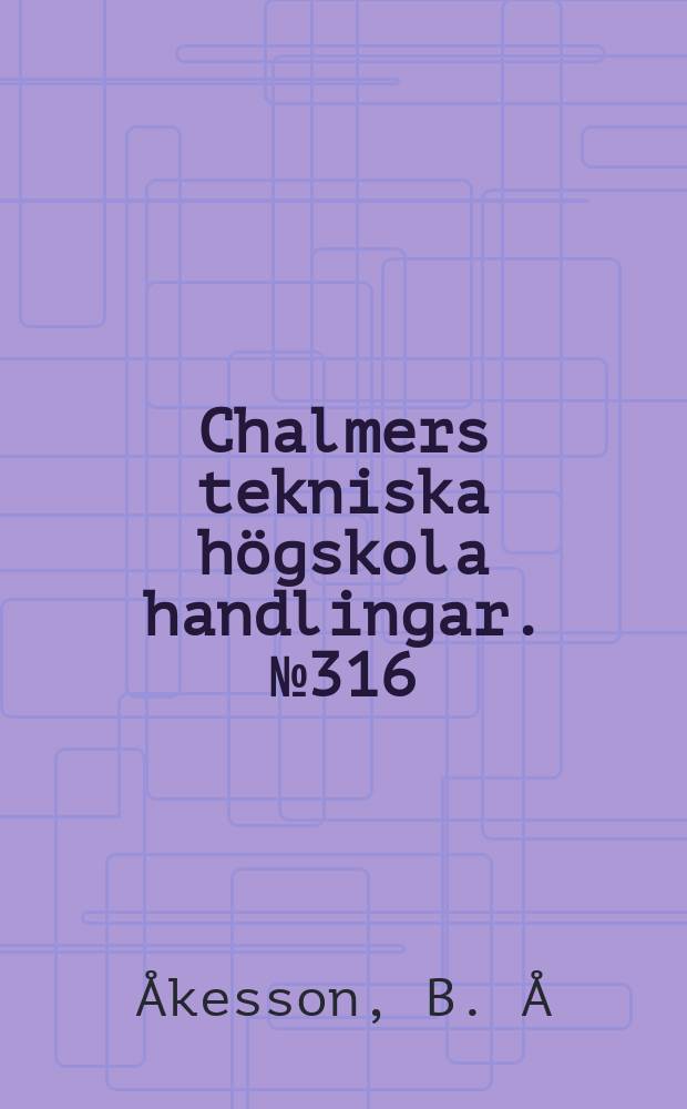 Chalmers tekniska högskola handlingar. №316 : Nonlinear structures, the Maxwell-Mohr work theorem, and the displacement method