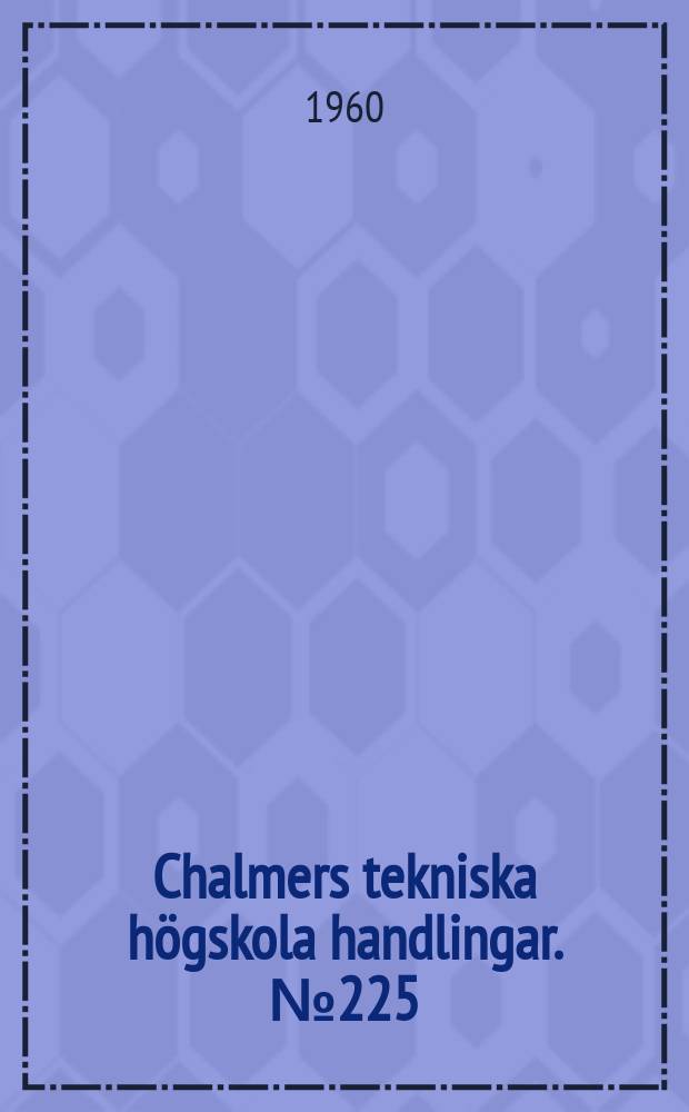 Chalmers tekniska högskola handlingar. № 225 : Electromagnetic and space charge waves in a sheath helix