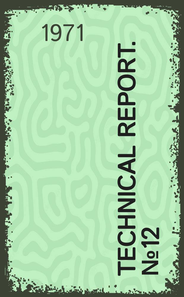 Technical report. №12 : Studies on Gunn diodes