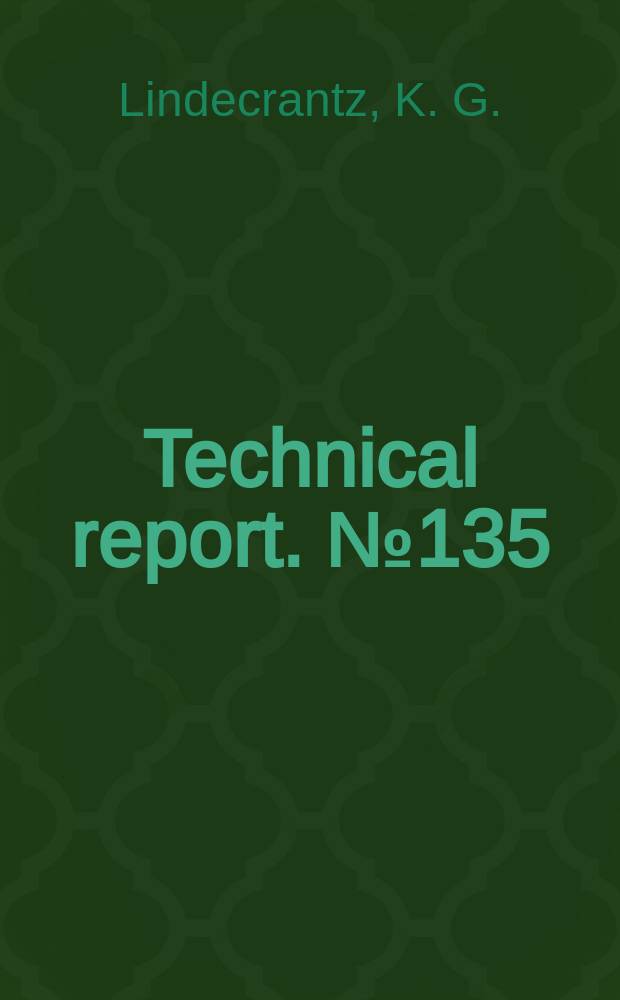 Technical report. №135 : Processing of the fetal ECG