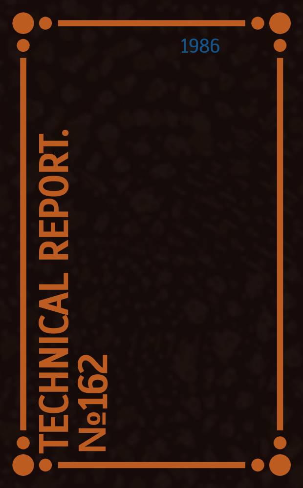 Technical report. №162 : Infrared laser spectroscopy systems...
