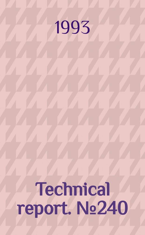 Technical report. №240 : On dependability in distributed computerized...