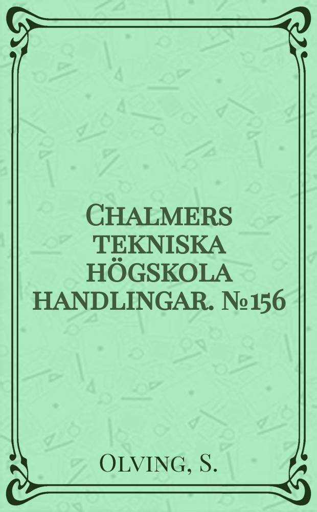 Chalmers tekniska högskola handlingar. № 156 : Electromagnetic wave propagation on helical conductors imbedded in dielectric medium