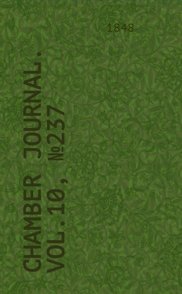Chamber journal. Vol.10, №237