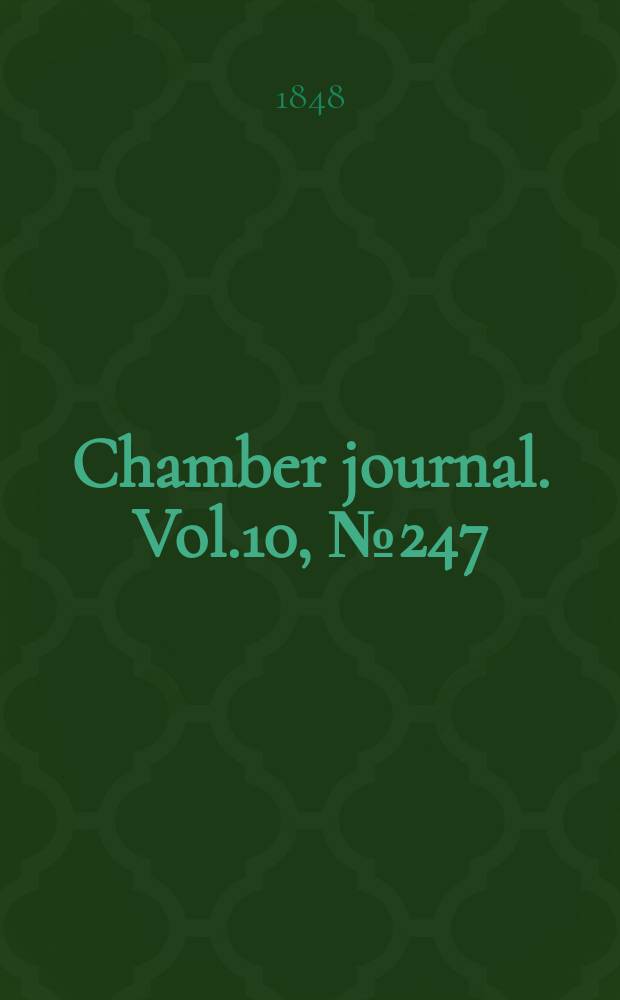 Chamber journal. Vol.10, №247