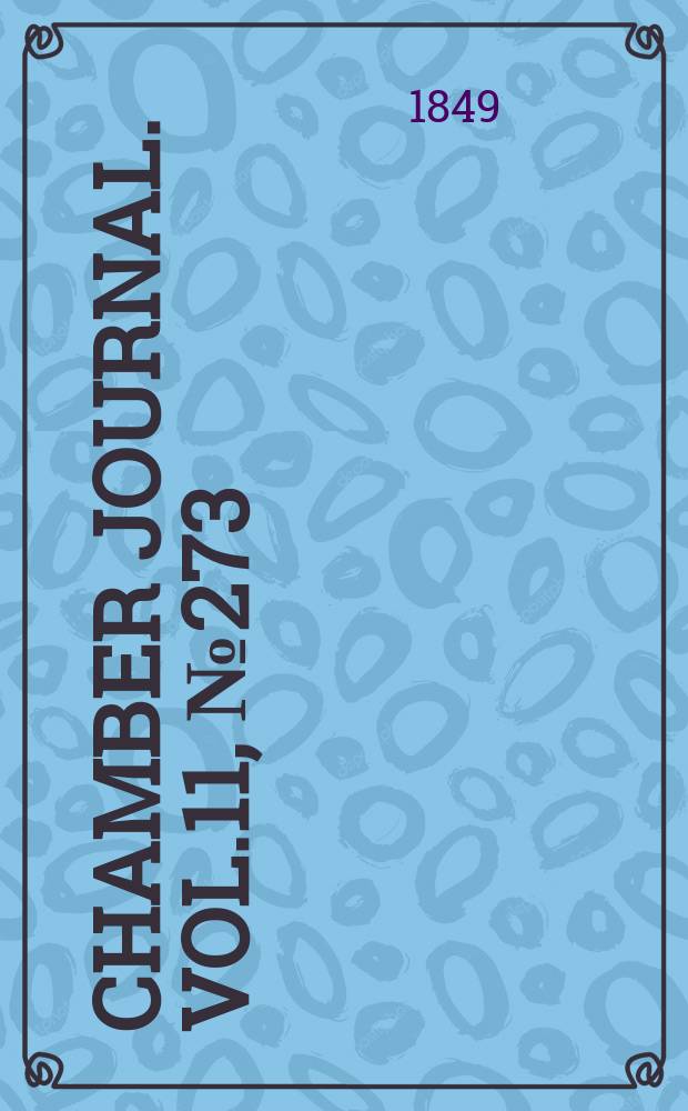 Chamber journal. Vol.11, №273