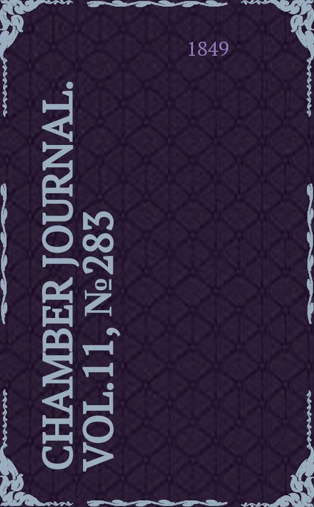 Chamber journal. Vol.11, №283