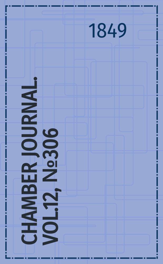 Chamber journal. Vol.12, №306