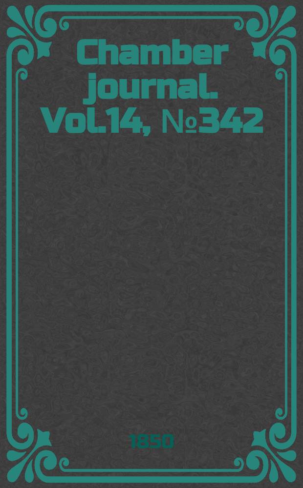 Chamber journal. Vol.14, №342