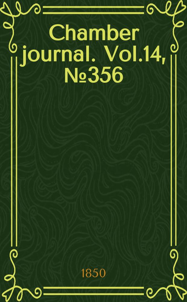 Chamber journal. Vol.14, №356