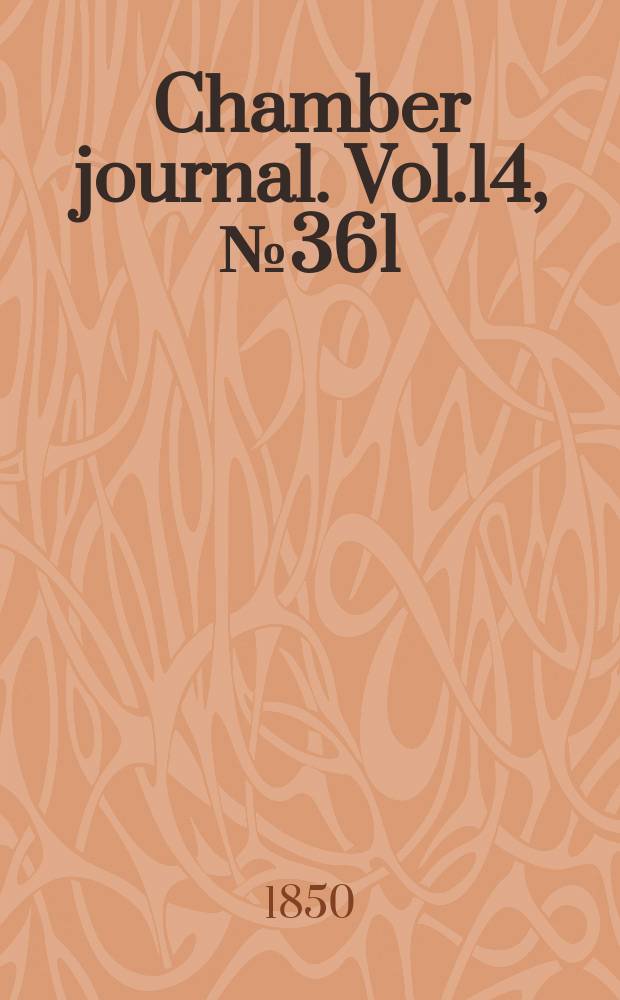 Chamber journal. Vol.14, №361