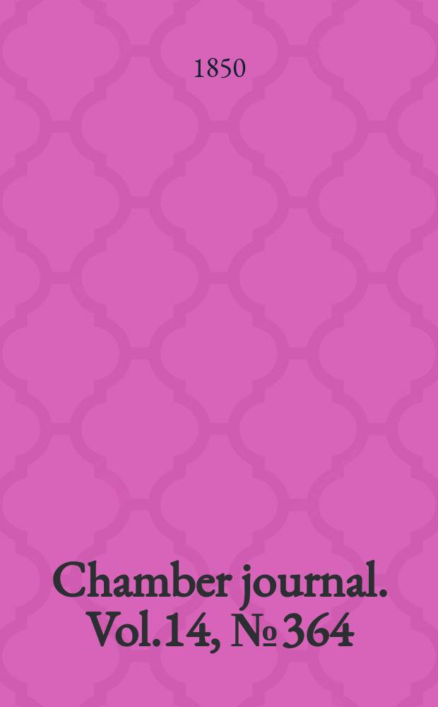 Chamber journal. Vol.14, №364