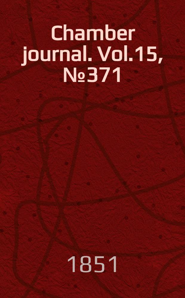 Chamber journal. Vol.15, №371