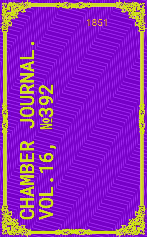 Chamber journal. Vol.16, №392