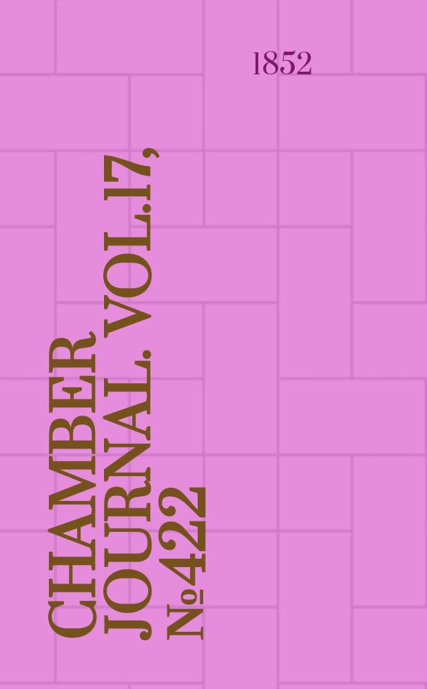 Chamber journal. Vol.17, №422