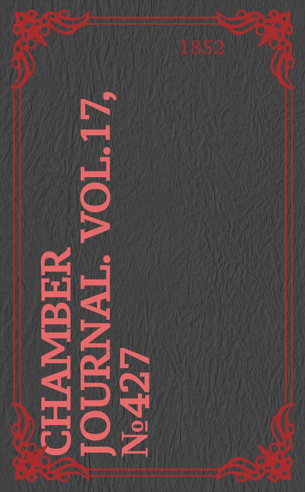Chamber journal. Vol.17, №427