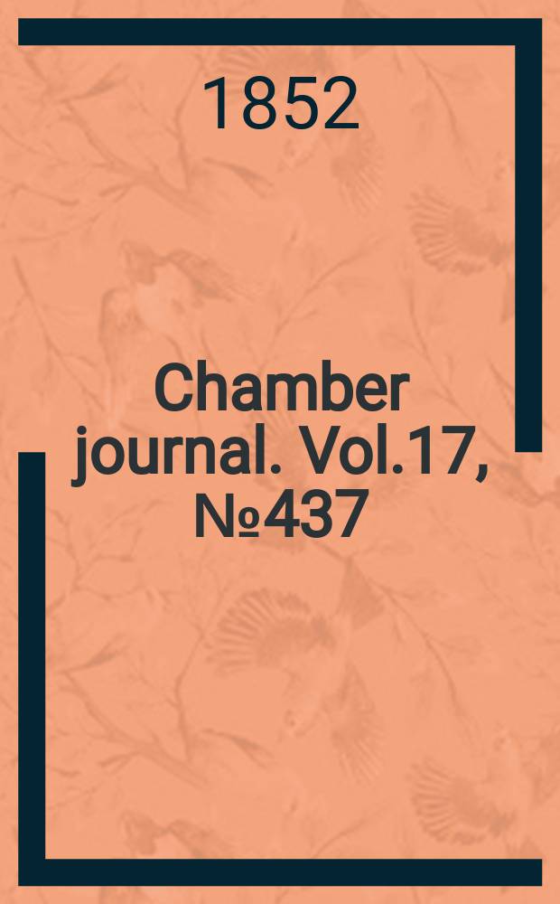 Chamber journal. Vol.17, №437